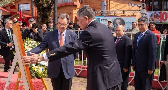 En Chiloé conmemoraron 147 años del Combate Naval de Angamos