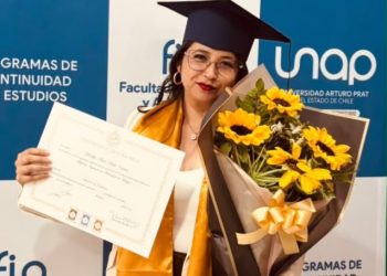 Ceremonia de titulación en la Universidad Arturo Prat