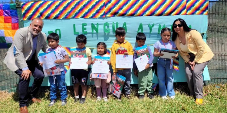 Niños participaron en Nidos Lingüísticos de CONADI para fortalecer la lengua y cultura aymara