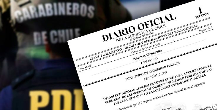 Nueva ley unifica criterios para que policías y militares apliquen la fuerza en procedimientos